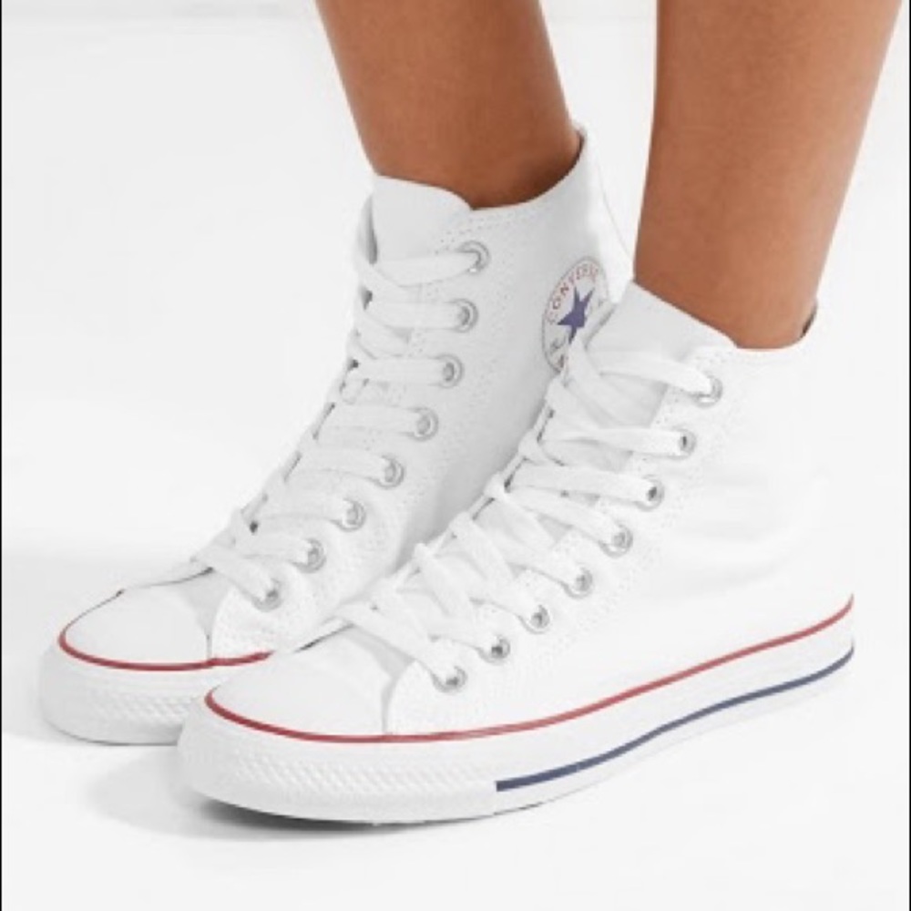 White high top converse